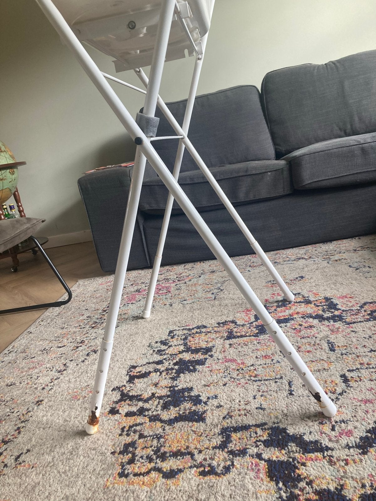 Babybadje met standaard en stop, Ophalen, Gebruikt, Badje, Overige merken