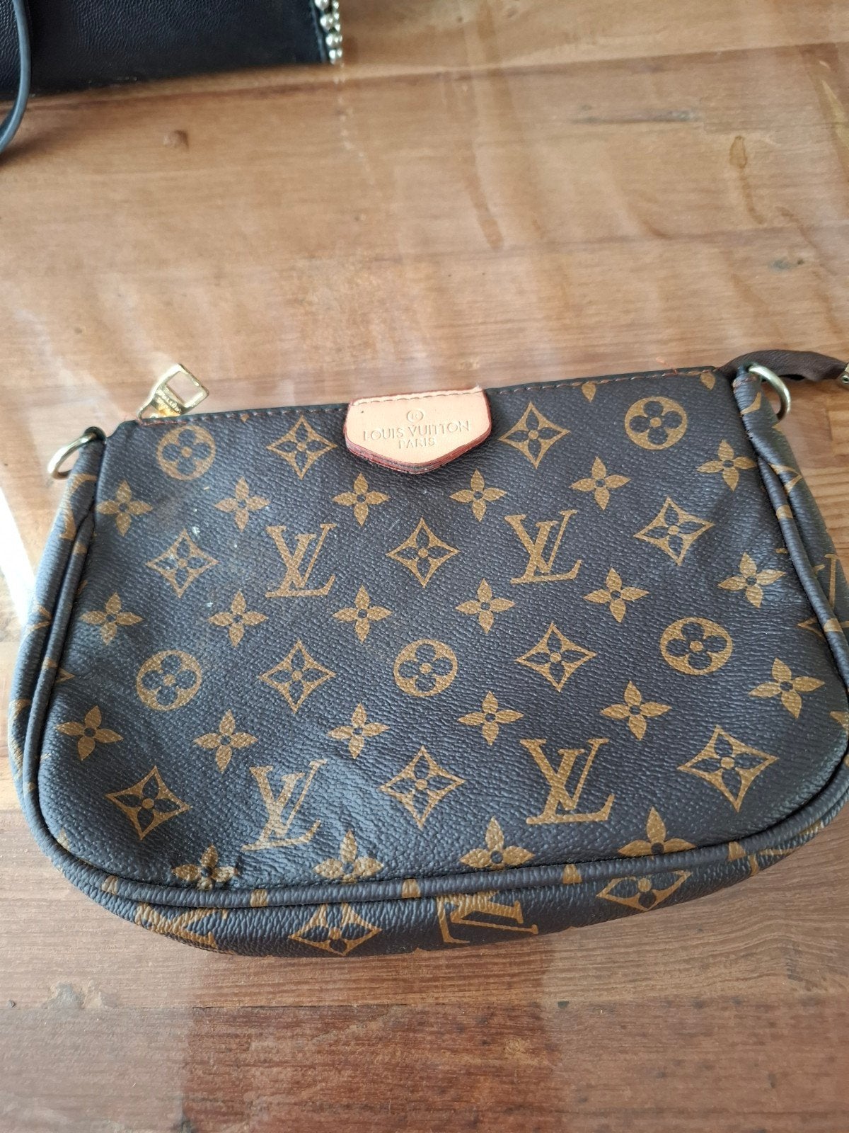 Louis Vuitton Paris (Imitatie), Ophalen, Zwart