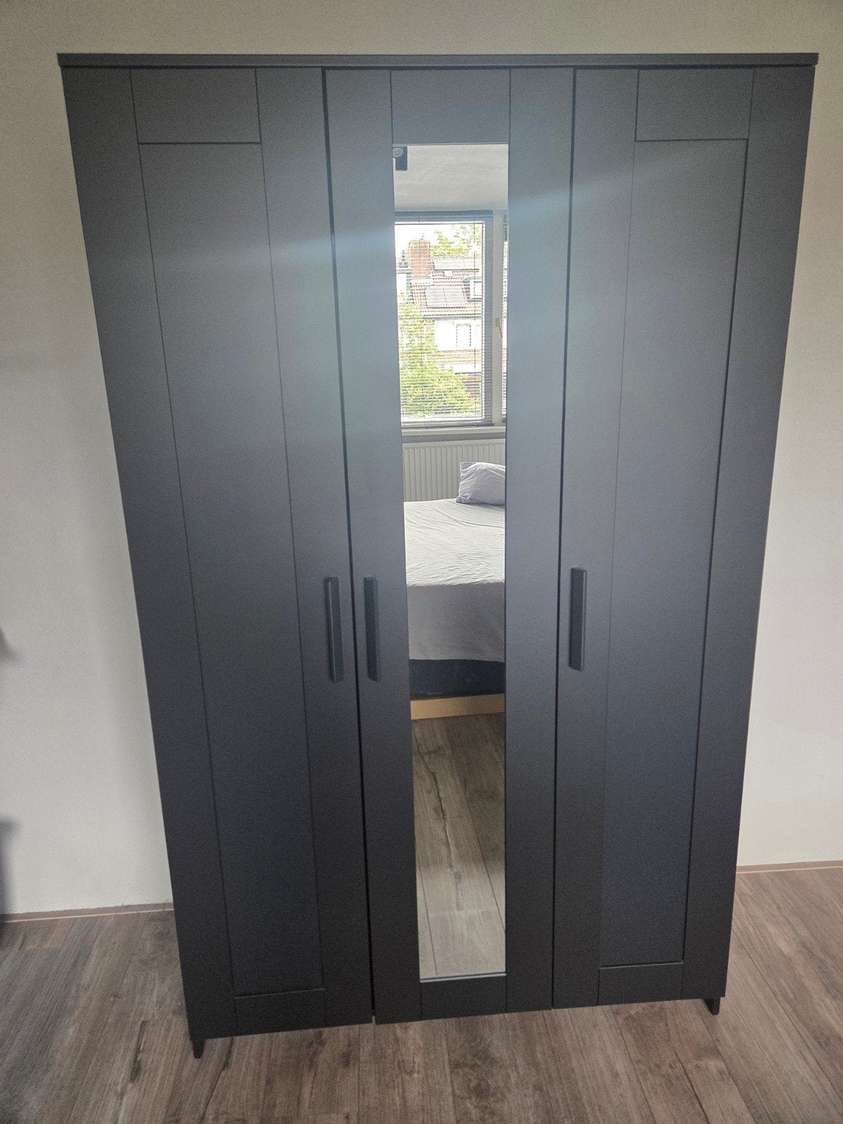 kledingkast Brimnes (ikea), Ophalen, Met deur(en), 100 tot 150 cm, Zo goed als nieuw
