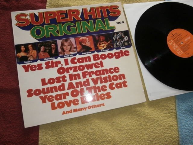LP - Super Hits Original - Various Artists., Ophalen of Verzenden, Zo goed als nieuw, 12 inch, Pop