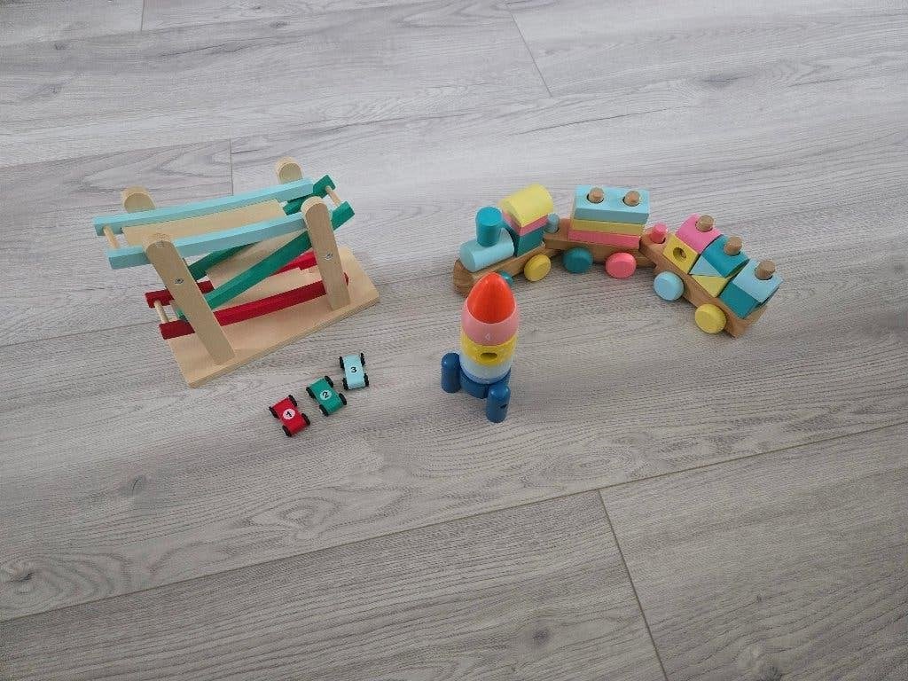 houten speelgoed set, Ophalen, Zo goed als nieuw, Overige typen