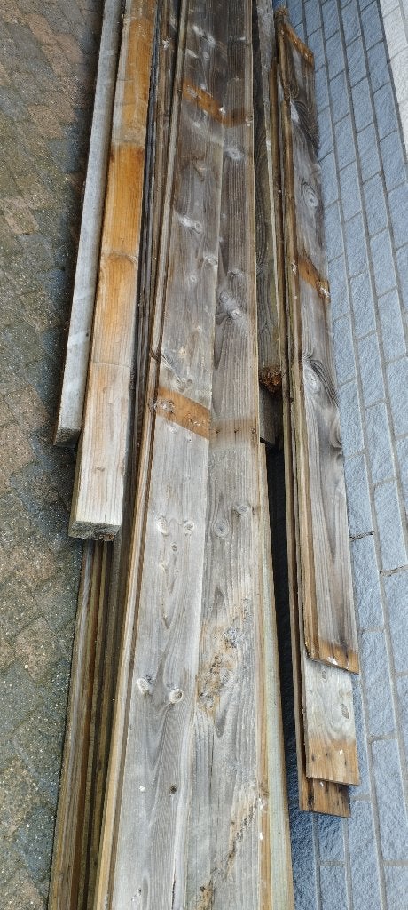 Gebruikte houten douglas planken voor diverse projecten, Ophalen, Gebruikt, 250 cm of meer, Planken