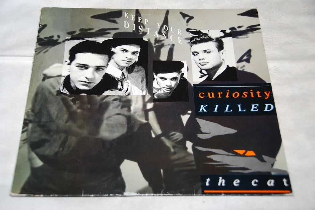 Curiosity Killed The Cat – Keep Your Distance LP Vinyl, Cd's en Dvd's, Vinyl | Pop, Gebruikt, Fotohoes, Inclusief binnenhoes, 1980 - 1989