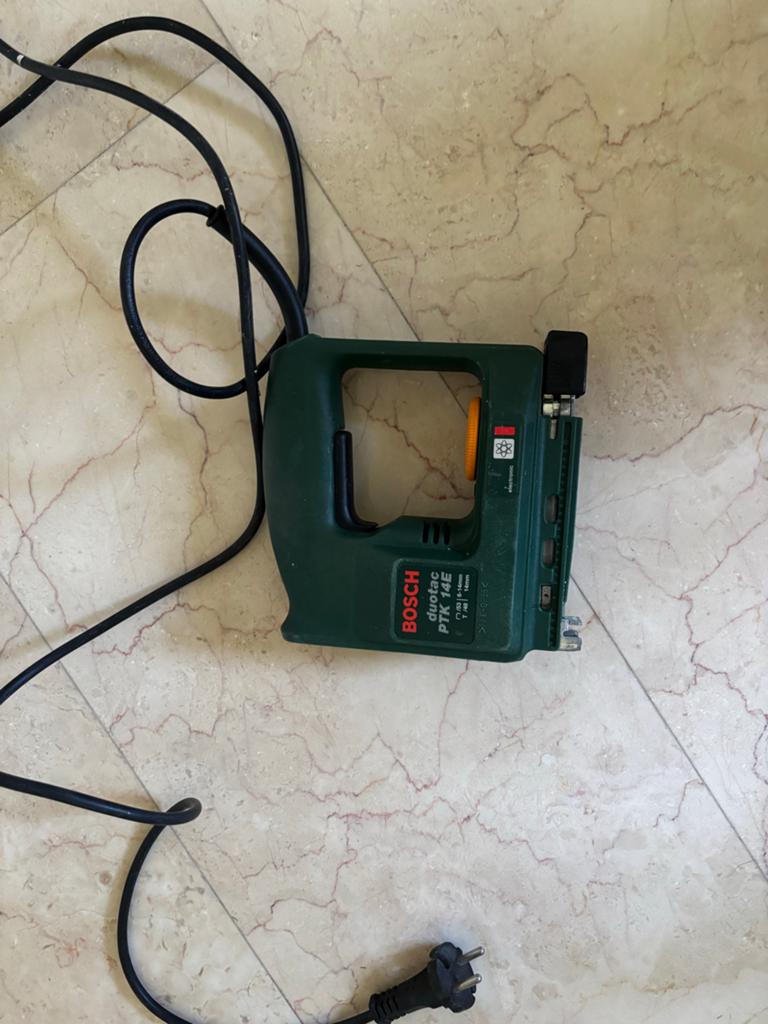 Bosch PTK 14 E tacker - Elektrisch nietpistool, Ophalen of Verzenden, Gebruikt