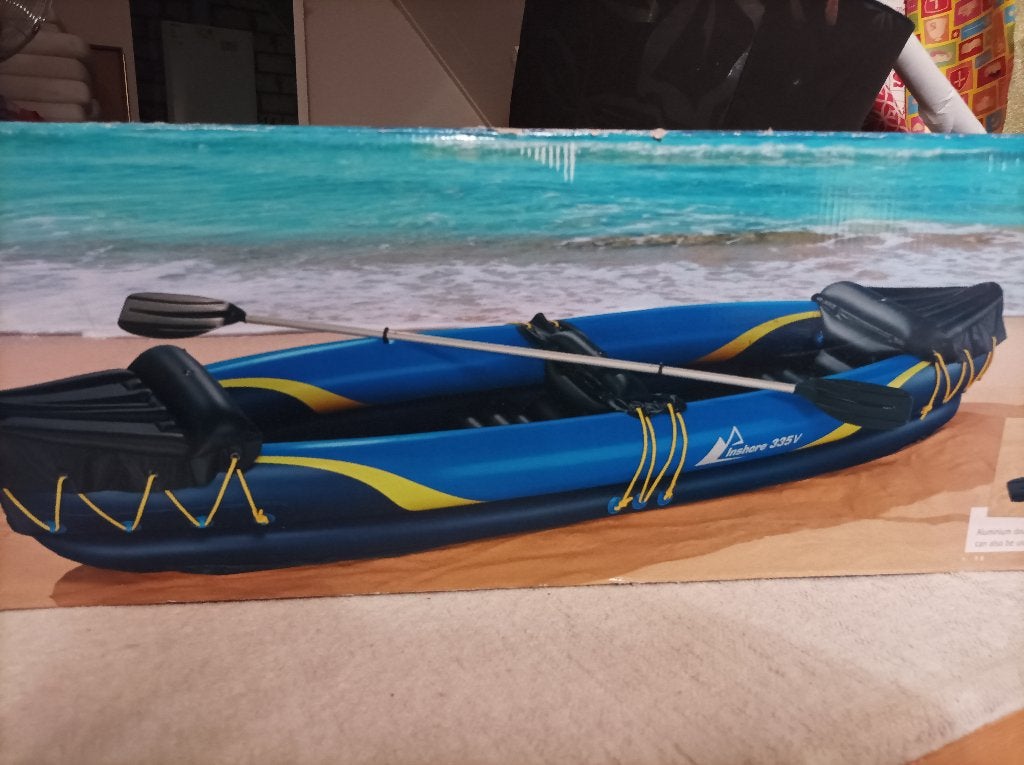 Kayak, Ophalen, Opblaasbaar, Zo goed als nieuw, 2-persoons
