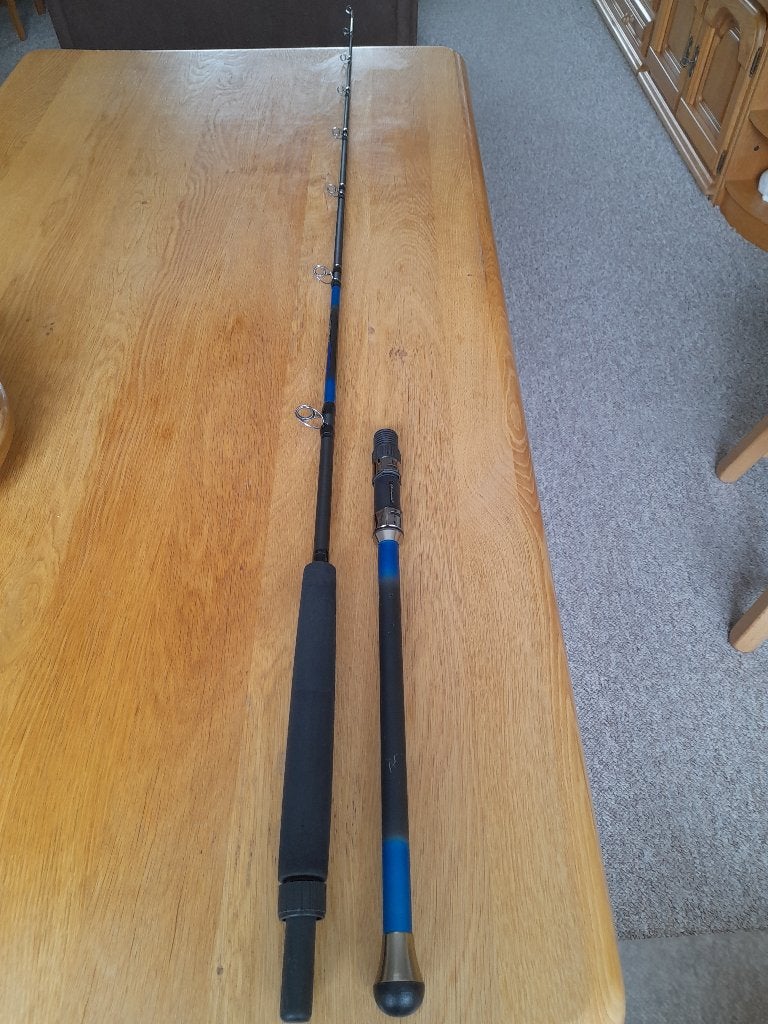 Boothengel Shakespeare Boat  30 LB 210 cm 2 delen nieuw, Watersport en Boten, Hengelsport | Zeevissen, Ophalen of Verzenden, Nieuw