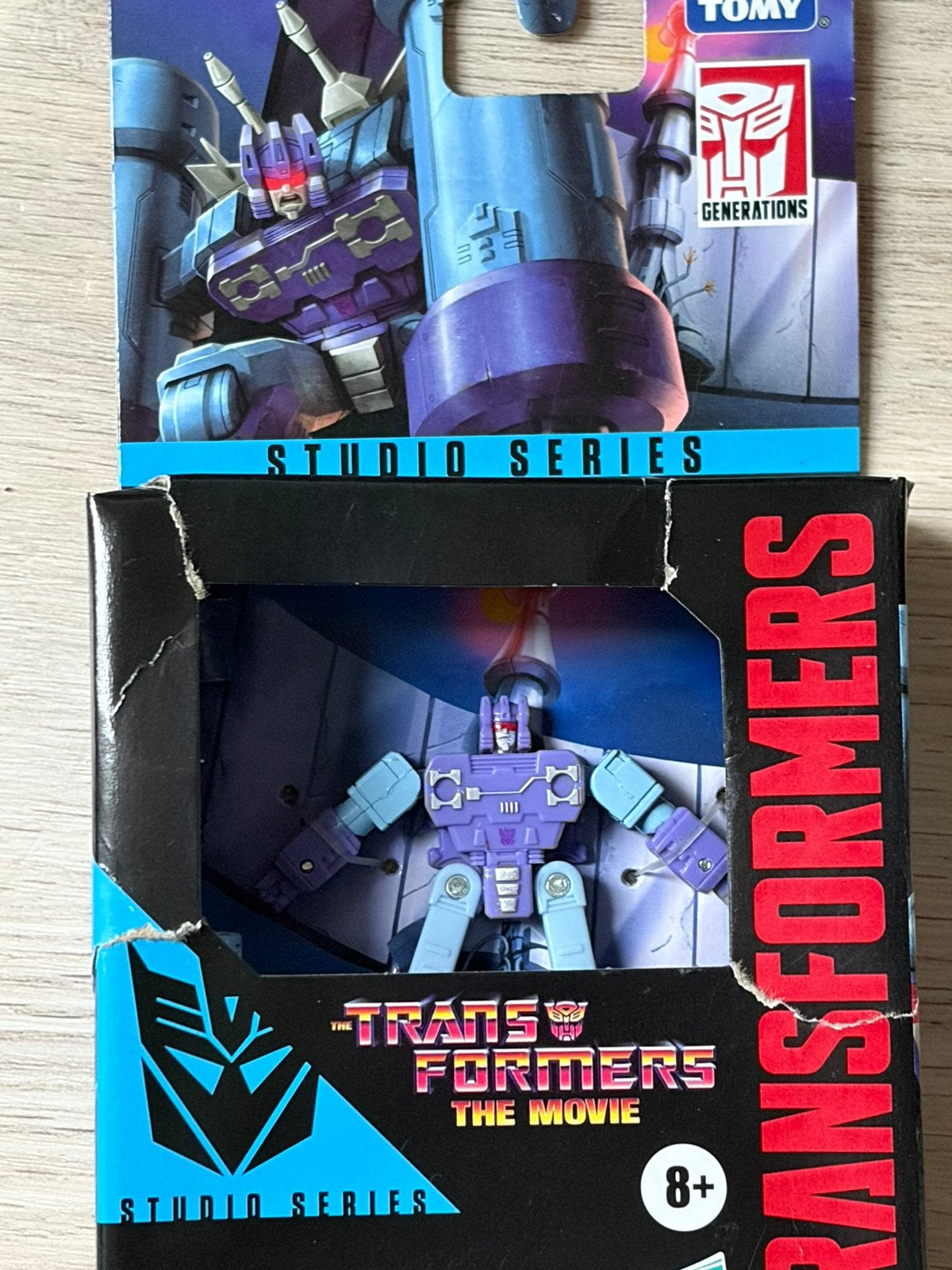 Transformers 86 rumble nieuw in beschadigde doos, Overige generaties, Ophalen of Verzenden, Zo goed als nieuw