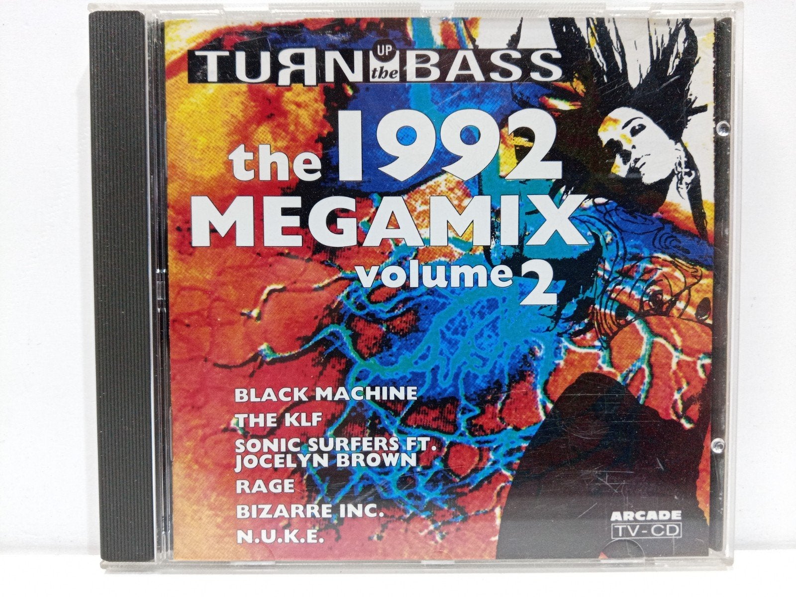 Turn Up The Bass - The 1992 Megamix Volume 2 CD, Ophalen of Verzenden, Gebruikt, Dance Populair