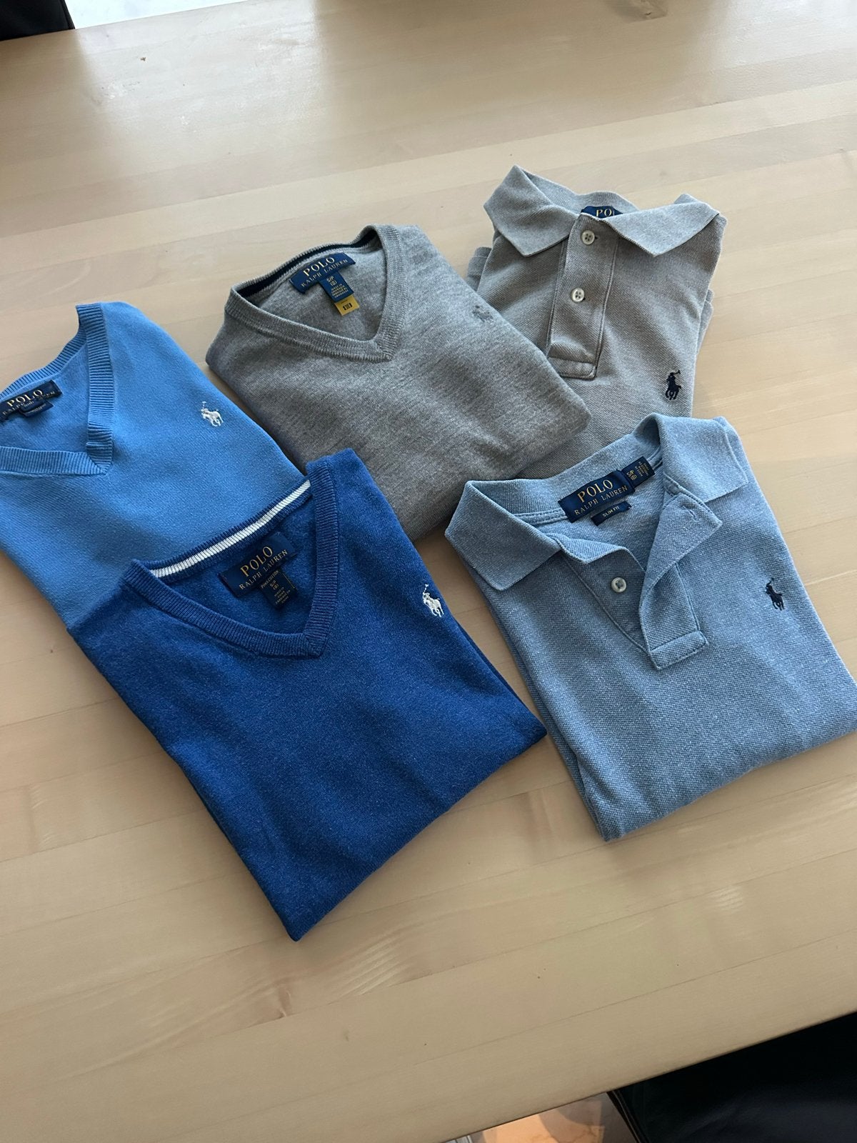 Polo ex Ralph Lauren Jongenskleding Pakket (5 stuks), Ophalen of Verzenden, Zo goed als nieuw, Maat 134