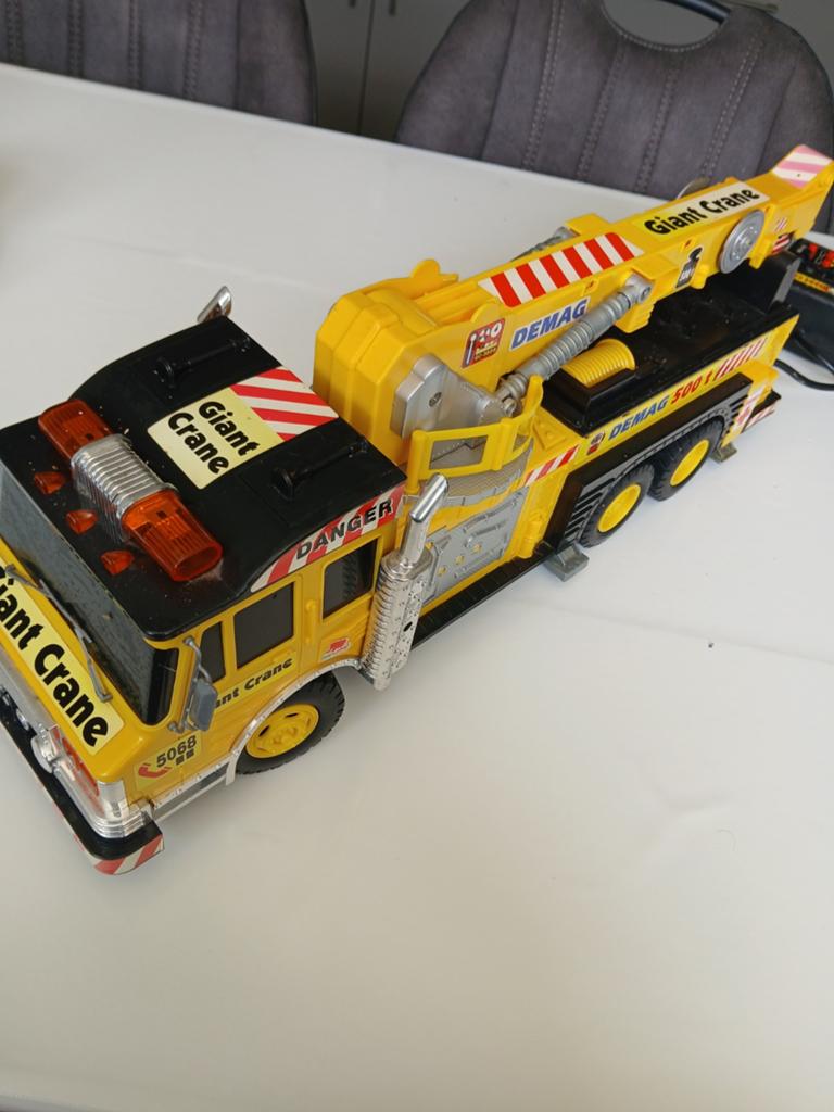 Grote kraanwagen met afstandbediening, Ophalen of Verzenden
