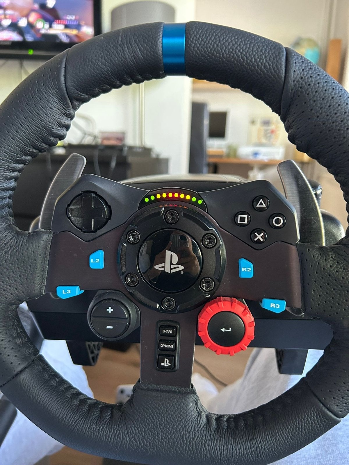 Logitech G29 Driving Force Racing Wheel, stoel en Pedalen, Ophalen, Zo goed als nieuw, Stuur of Pedalen, PlayStation 3