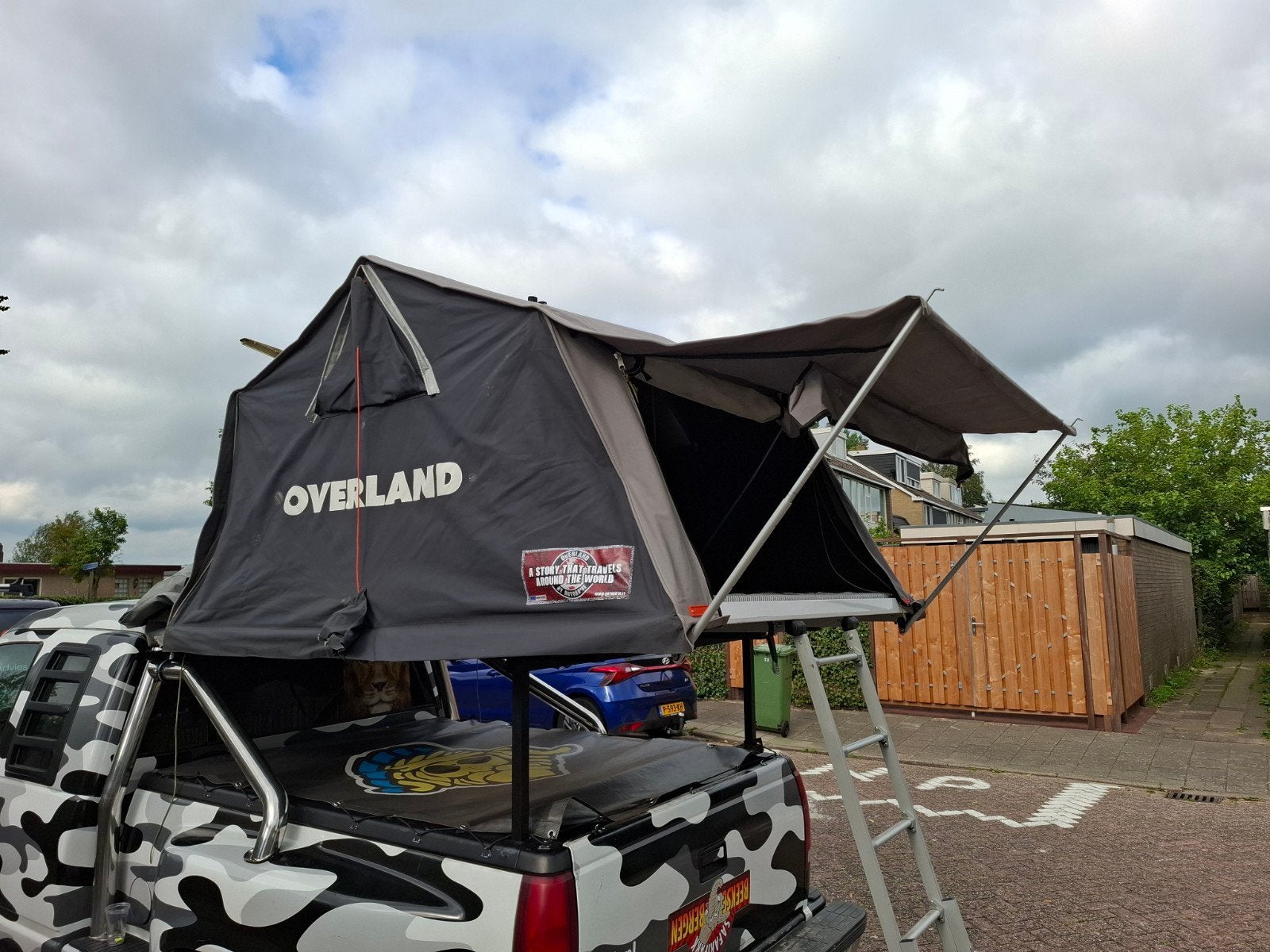 Overland daktent te huur !, Ophalen, Gebruikt, Tot en met 3