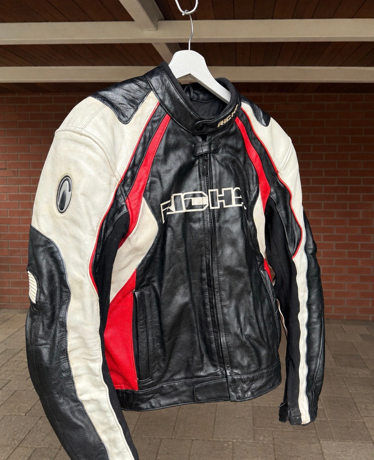 Complete leren motorset Richa + Alpinestars laarzen, Motoren, Ophalen, Nieuw met kaartje, Combipak