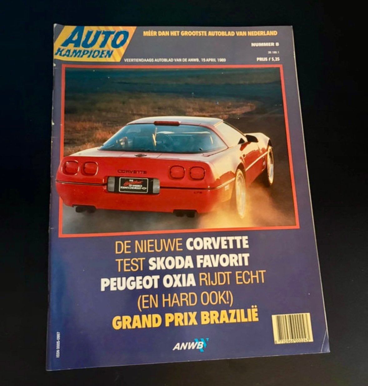 AutoKampioen april 1989 met Corvette ZR-1 test, Boeken, Ophalen of Verzenden, Zo goed als nieuw