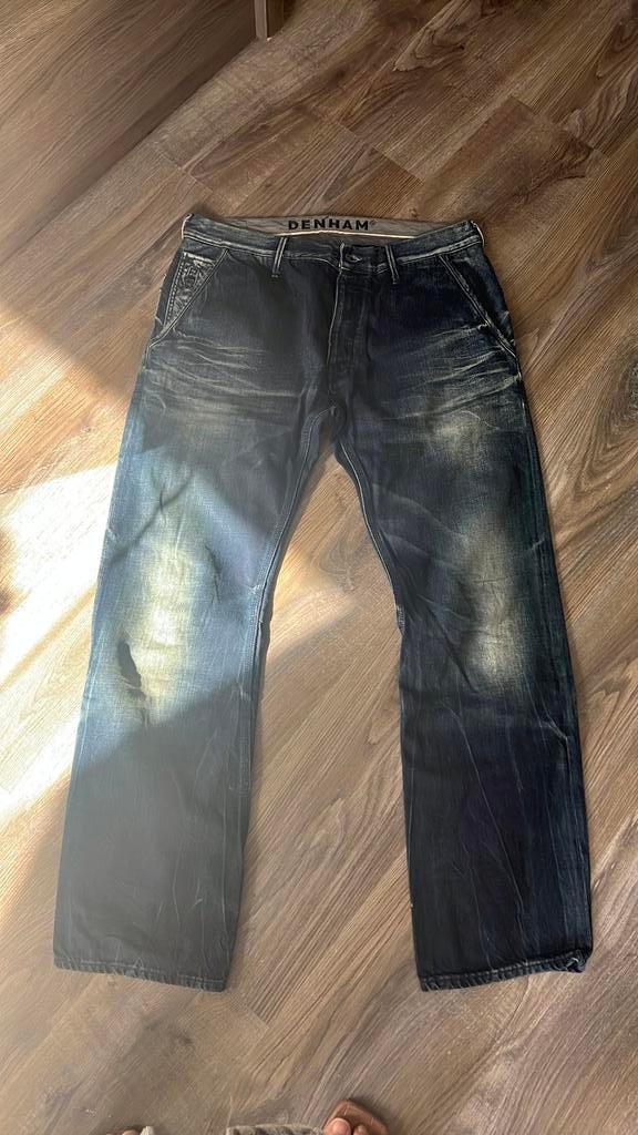 Origeneel Denham maat 33, Ophalen of Verzenden, Zo goed als nieuw, Blauw, W33 - W34 (confectie 48/50)
