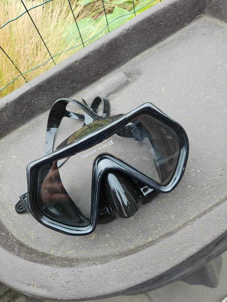 Nieuwe duikbril - Zwart, comfortabel en helder zicht, Ophalen of Verzenden, Nieuw, Duikbril of Snorkel