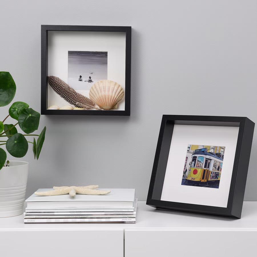 IKEA Sannahed fotolijsten, Huis en Inrichting, Woonaccessoires | Lijsten, Ophalen, Zo goed als nieuw, Hout, Minder dan 50 cm
