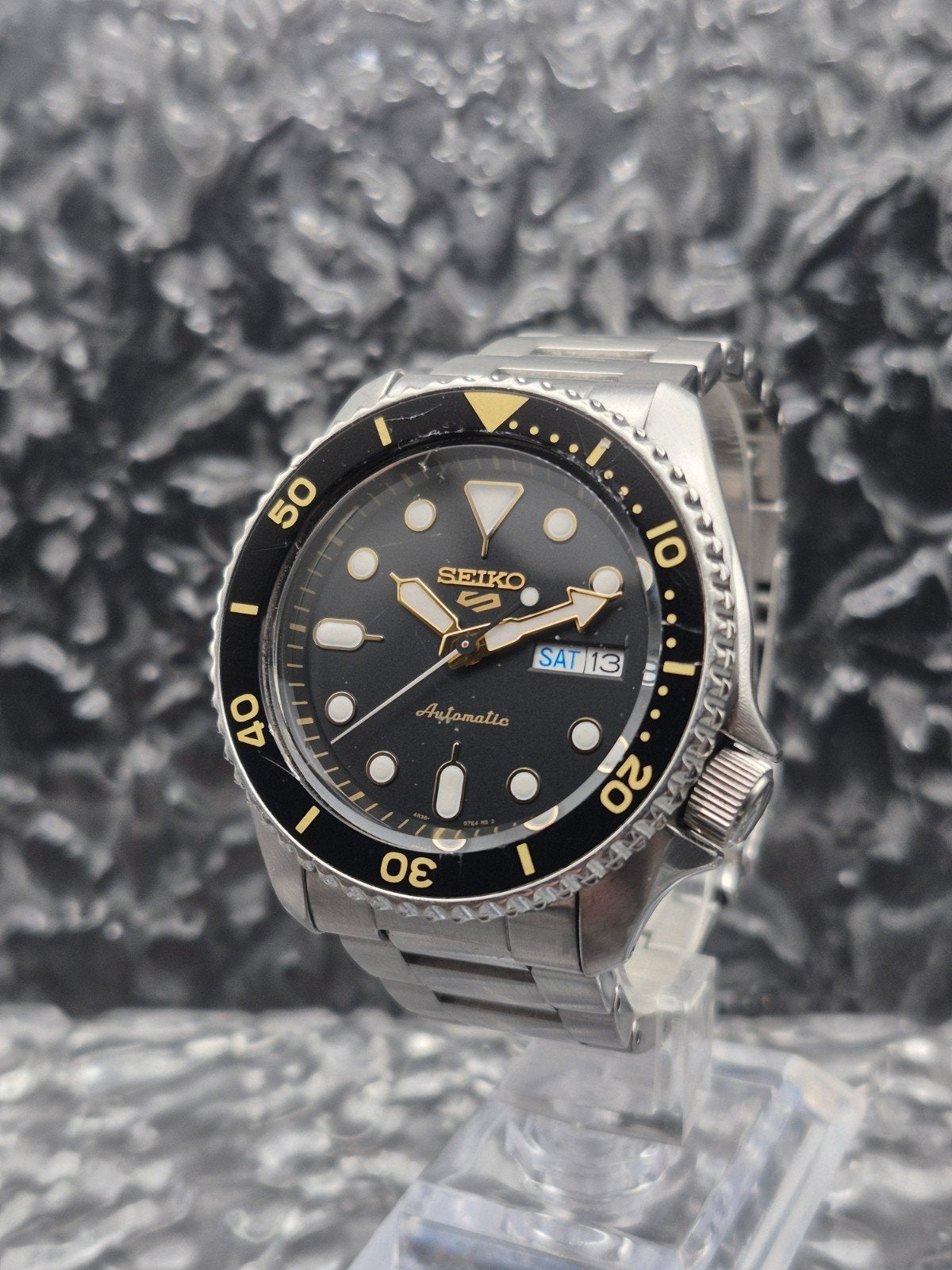 Seiko 5 Sports Ref. SRPD57K1 - 4R36-07G0 Automaat - Full Set, Seiko, Seiko Watch Corporation, Info@seikowatches.com, Zwart