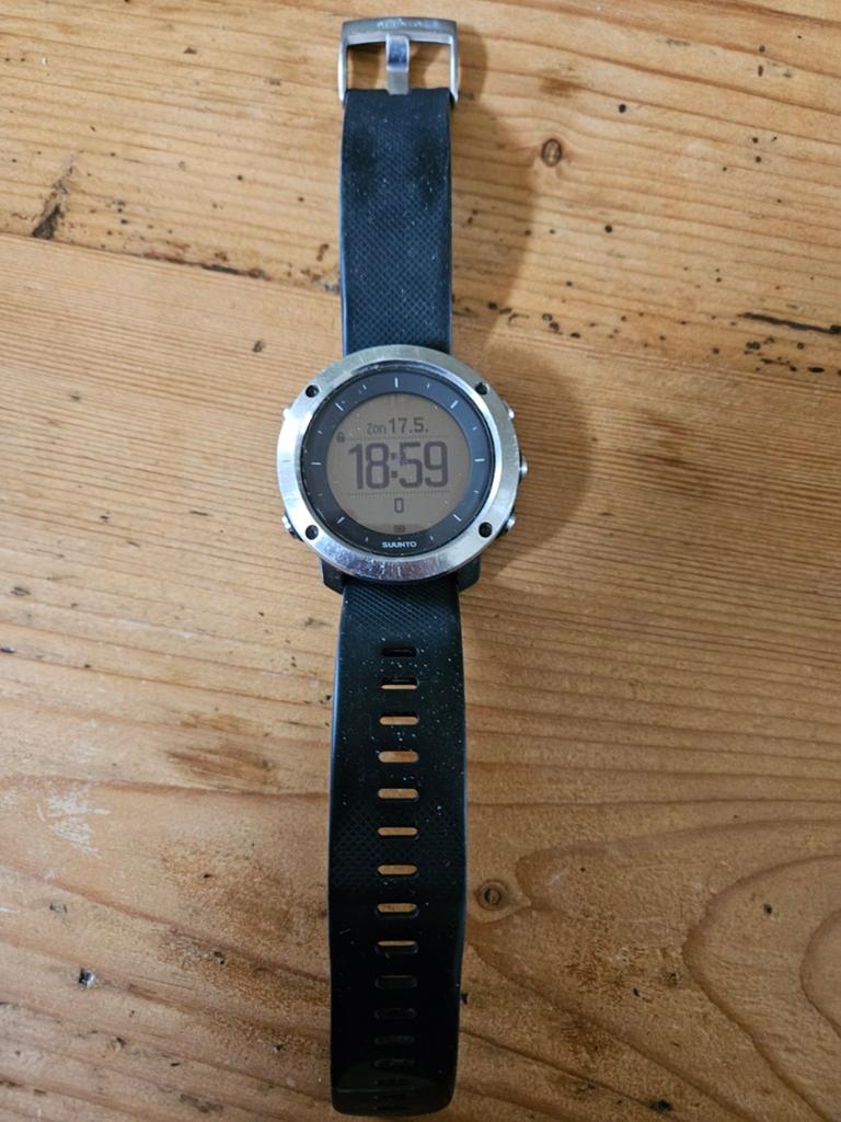Suunto Traverse sporthorloge, Ophalen of Verzenden, Gebruikt, Zwart