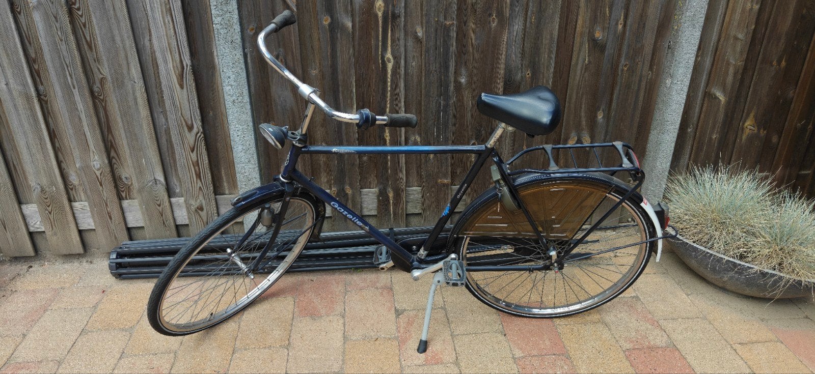 Gratis Gazelle fiets, in prima staat, Fietsen en Brommers, Ophalen, Gebruikt, Terugtraprem, Gazelle