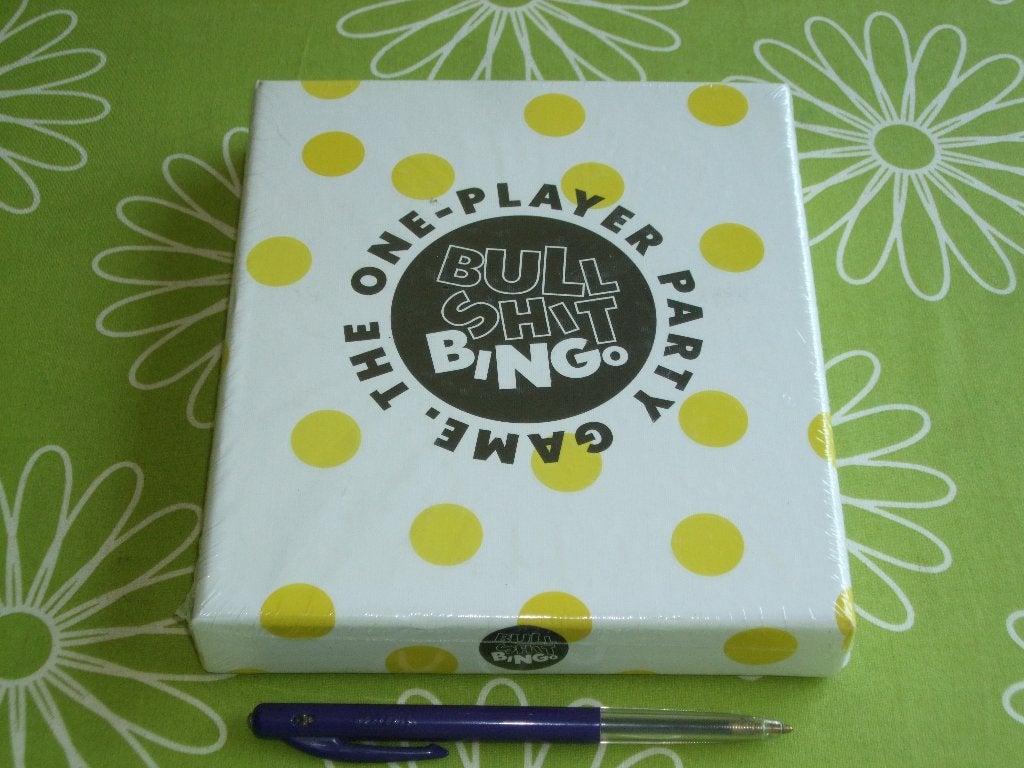 Nieuw in seal: Bull Shit Bingo - one player party game, Hobby en Vrije tijd, Een of twee spelers, Ophalen of Verzenden, Nieuw