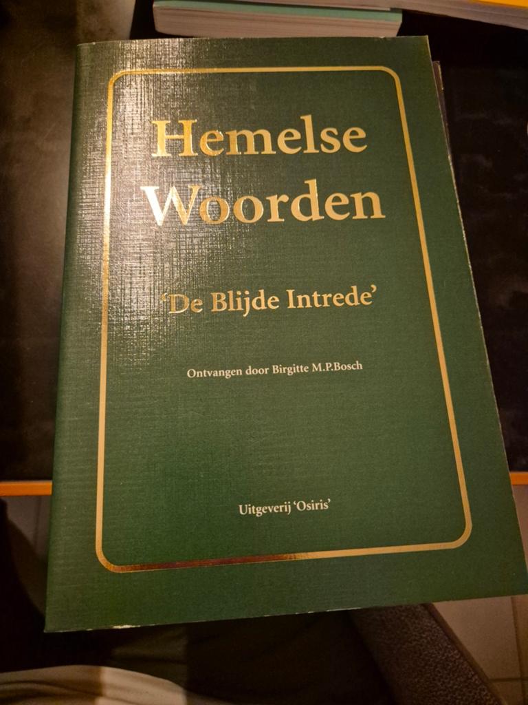 Hemelse Woorden: De Blijde Intrede - Spiritualiteit Boek, Spiritualiteit algemeen, Birgitte M.P. Bosch, Ophalen of Verzenden, Zo goed als nieuw