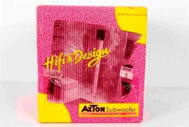 Axton AM15W Subwoofer 2x 75W RMS, Overige merken, Subwoofer, Ophalen of Verzenden, Zo goed als nieuw