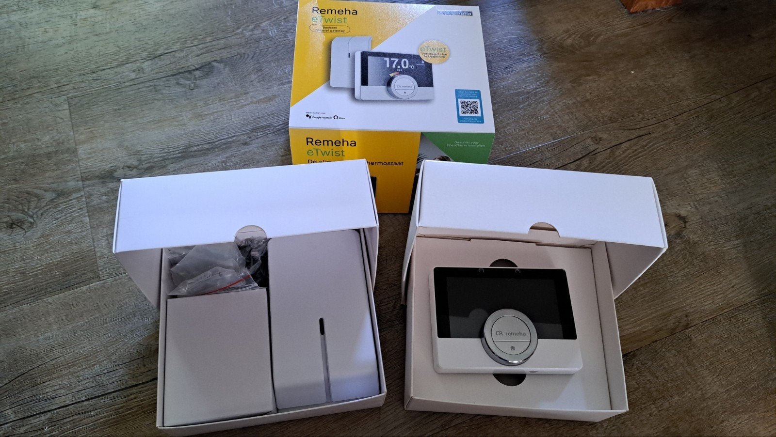 Remeha eTwist Slimme Thermostaat - Nieuw in Doos, Doe-het-zelf en Verbouw, Ophalen of Verzenden, Slimme thermostaat, Nieuw