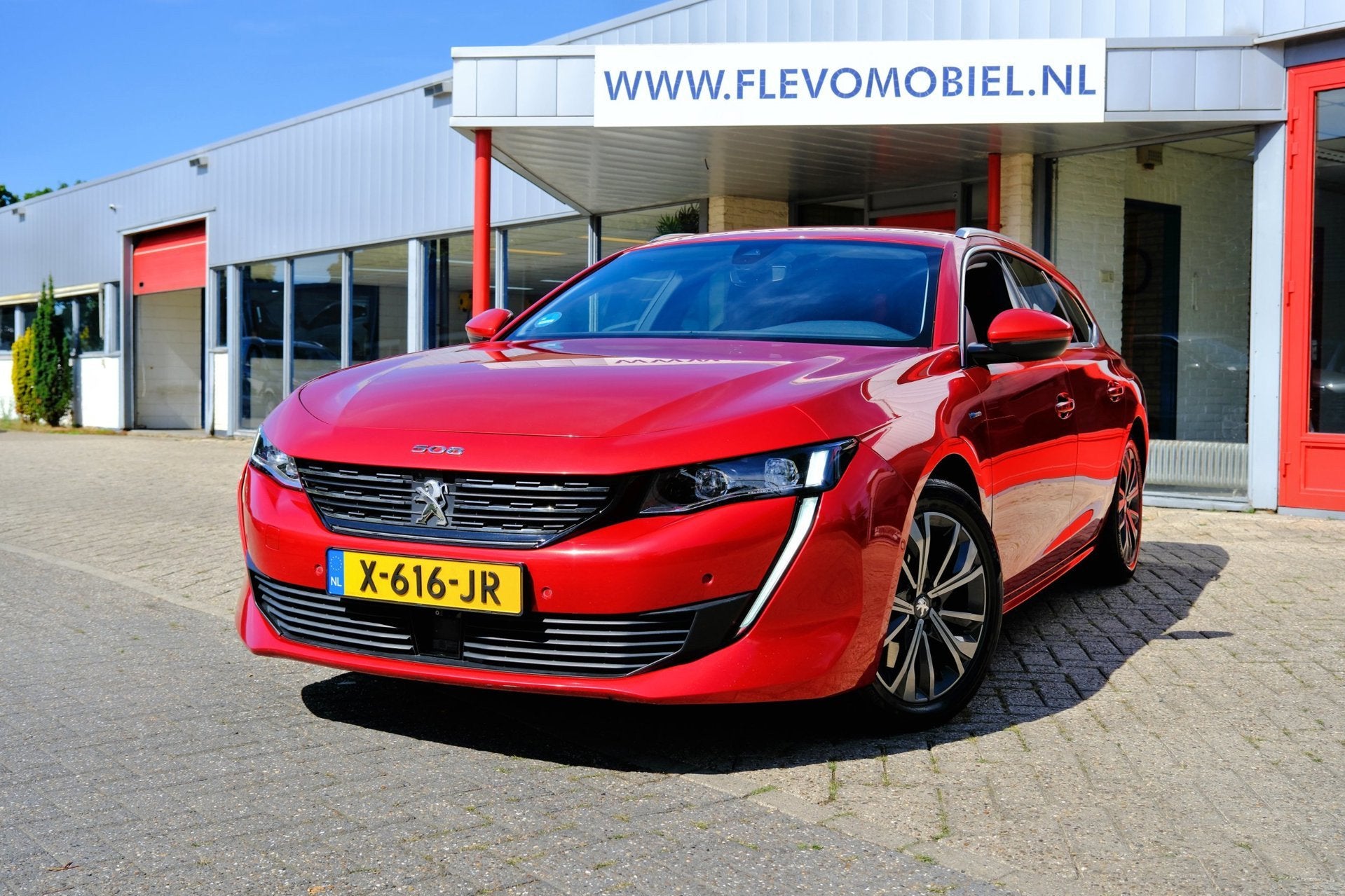 Peugeot 508 SW 1.6 HYbrid Blue Lease Allure Aut. Half Leder|, Auto's, 745 kg, 77 km/l, Gebruikt, Euro 6