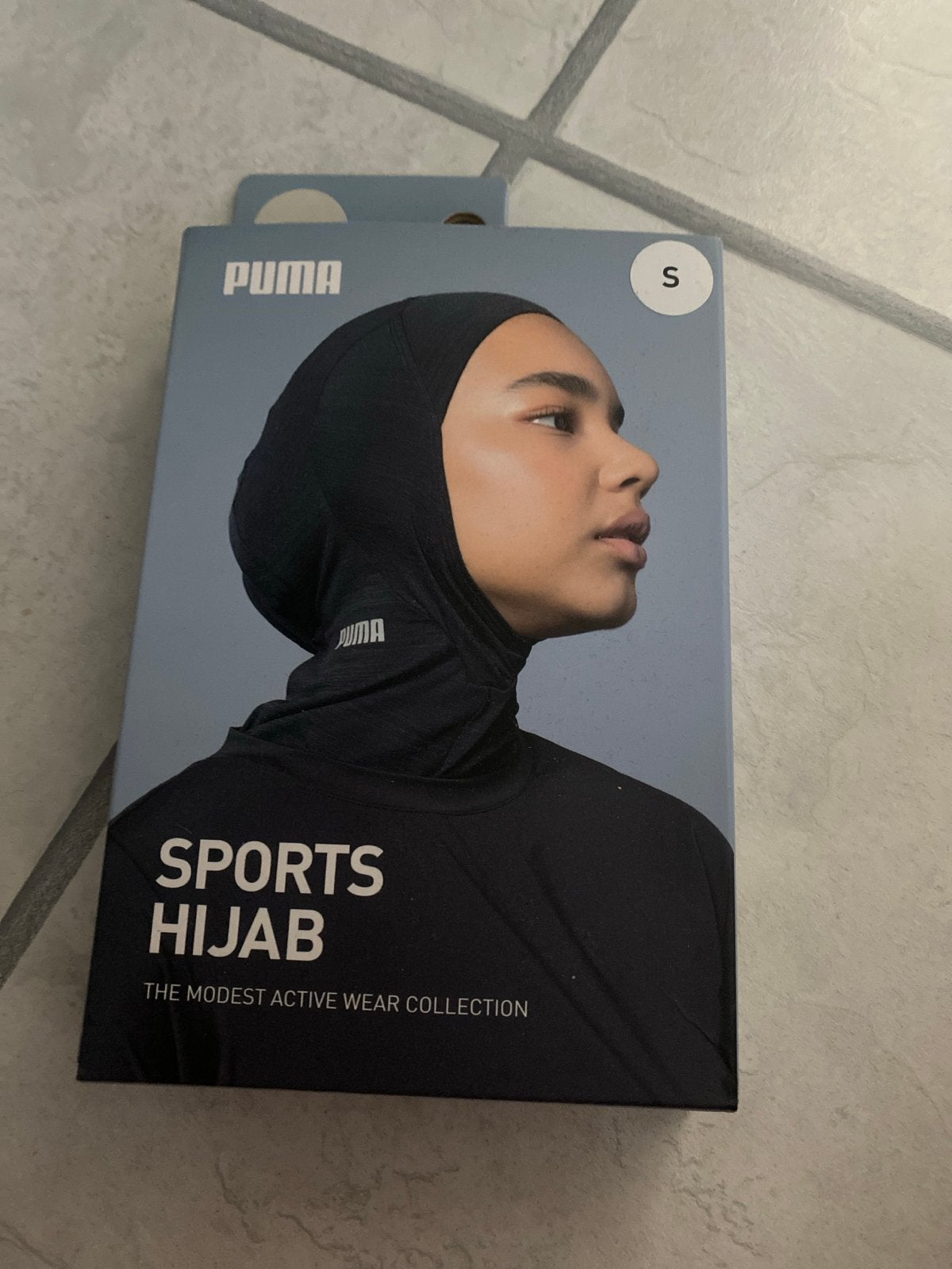 Puma Sports Hijab - Zwart (Maat S), Zwart, Overige typen, Nieuw, Ophalen of Verzenden