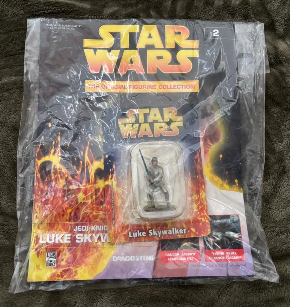 Star Wars DeAgostini set #2: Luke Skywalker. Nieuw!, Verzamelen, Star Wars, Ophalen of Verzenden, Nieuw, Actiefiguurtje