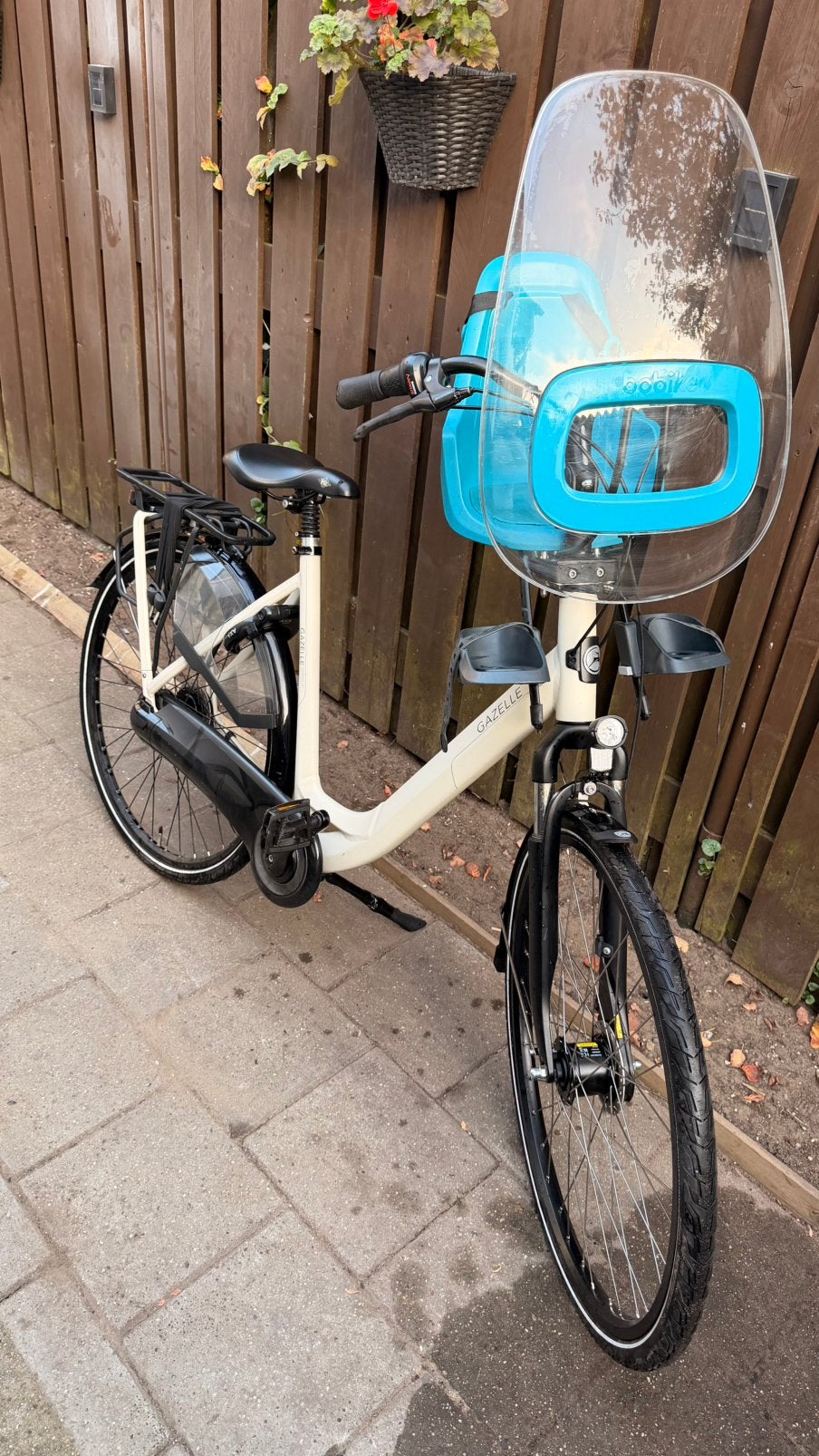Moederfiets / Gazelle, Ophalen of Verzenden, 2 zitjes, Zo goed als nieuw, Gazelle
