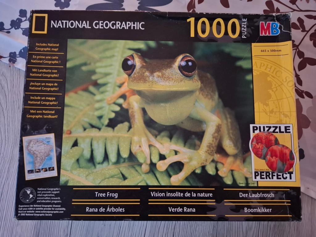 Puzzel kikker, Ophalen
