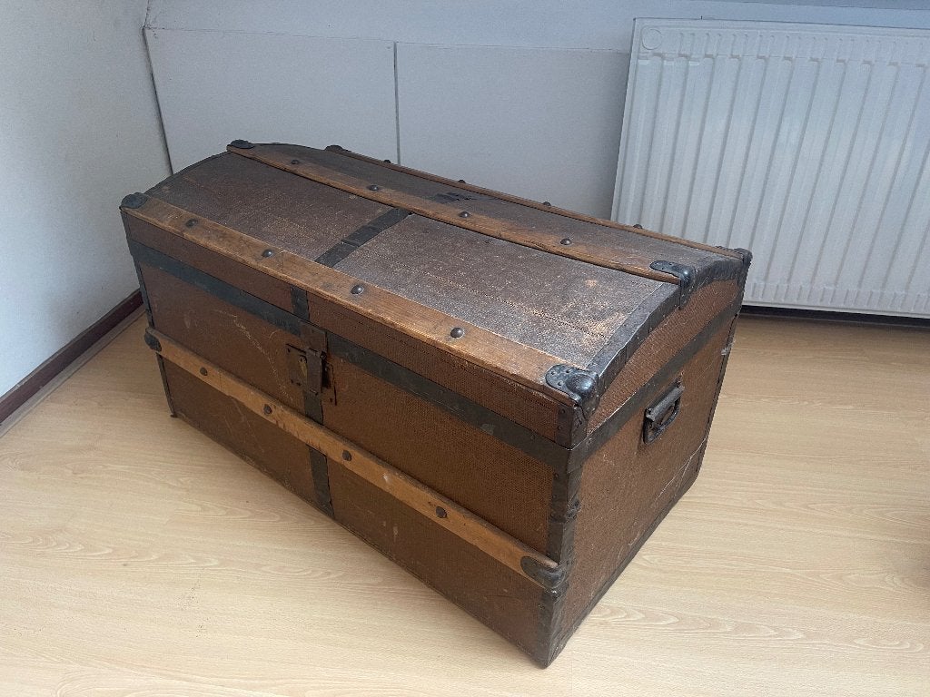 Houten kist, Ophalen, Minder dan 50 cm, Gebruikt, 50 tot 100 cm