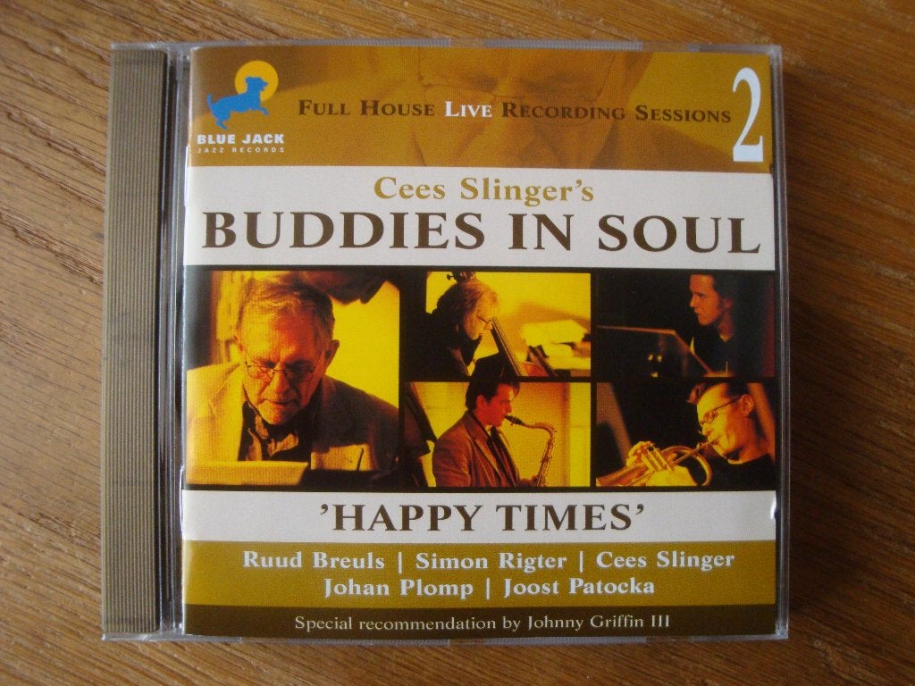 Cees Slinger's Buddies in Soul - Happy Times (jazz), Ophalen of Verzenden, Zo goed als nieuw, Inclusief boekje, Jazz