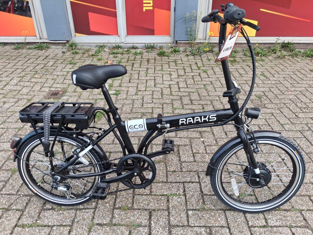 Fietshokje Beverwijk: Raaks Eco E-Vouwfiets S7 NIEUW