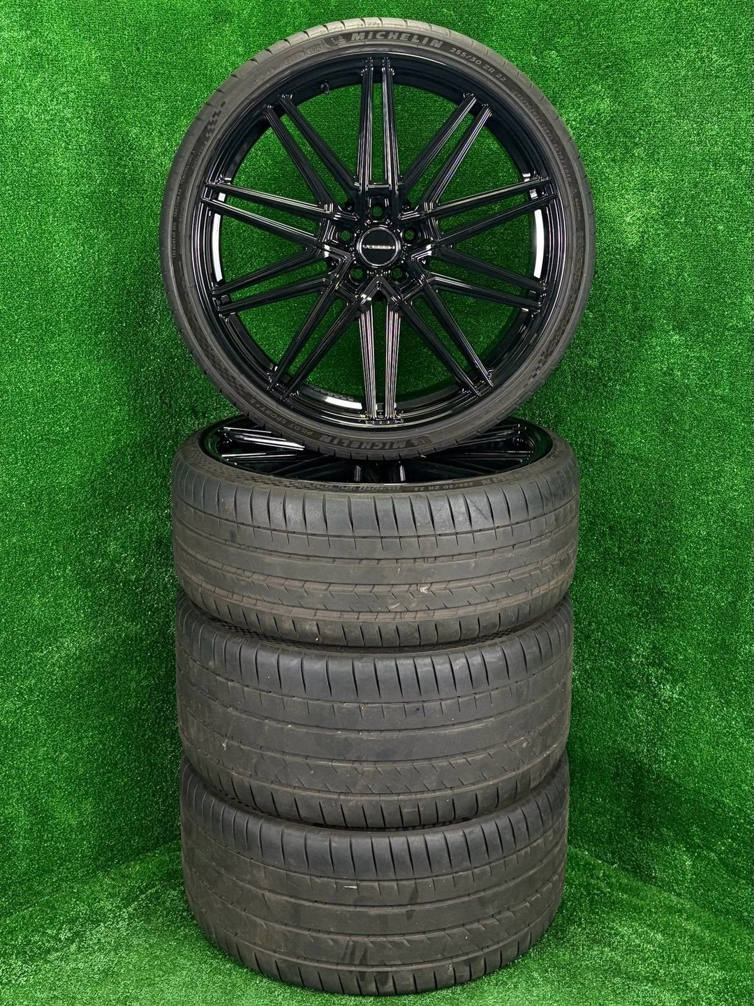 Originele 22 inch Vossen CV10 velgen banden Mercedes BMW, Auto-onderdelen, Gebruikt, 295 mm, -, -