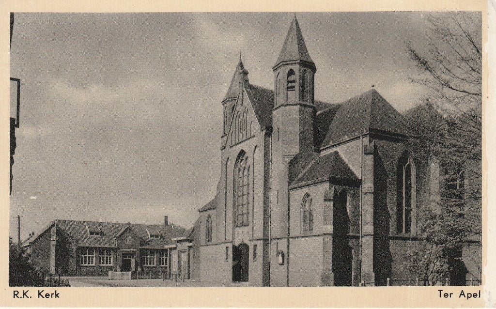 Ter Apel, Verzamelen, Ophalen of Verzenden, 1940 tot 1960, Ongelopen, Groningen