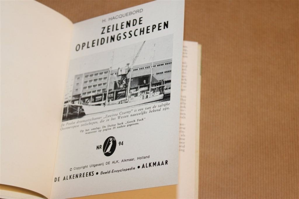 Zeilende Opleidingsschepen — Alkenreeks 1964, Ophalen of Verzenden, Gelezen