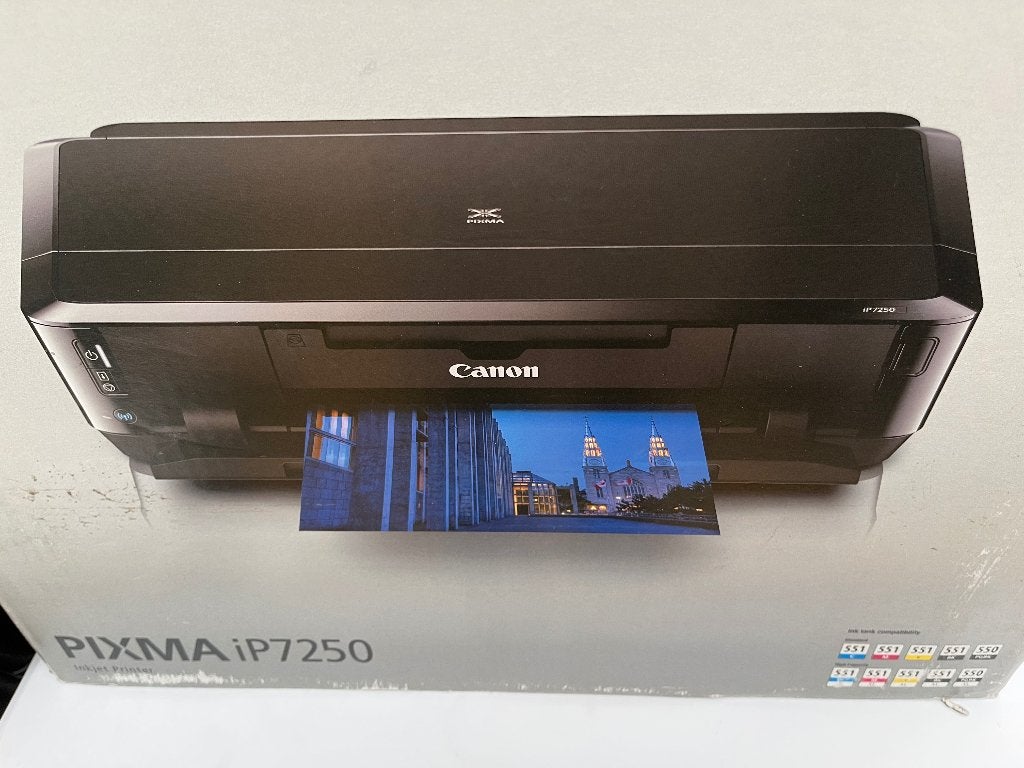 Canon Pixma iP7250 Inkjetprinter - Draadloos en Kleur, Computers en Software, Printers, Ophalen, Nieuw, Draadloos