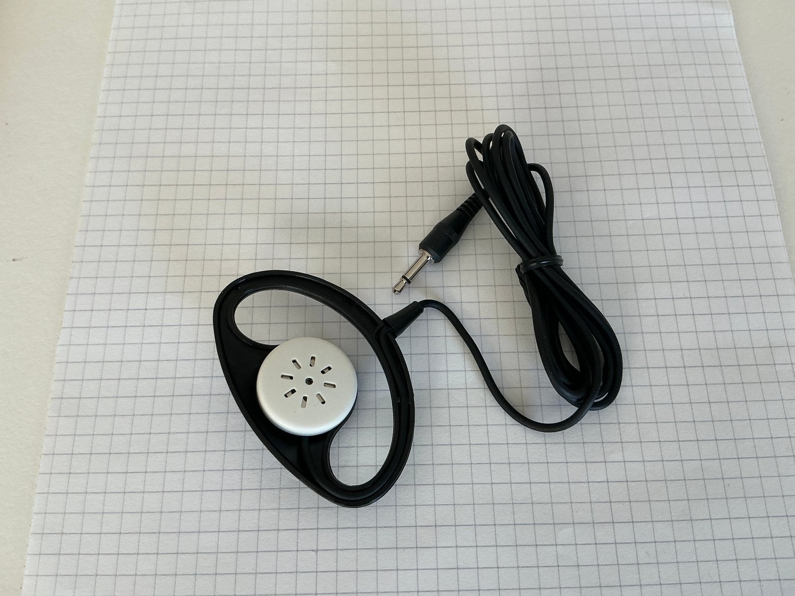 Mono oortelefoon KS240 clip over, Hobby en Vrije tijd, Ophalen of Verzenden, Zo goed als nieuw, NA, NA