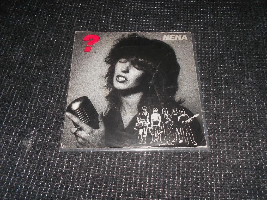 ? fragezeichen - nena, Cd's en Dvd's, Vinyl Singles, Gebruikt, 7 inch, Ophalen of Verzenden, Fotohoes