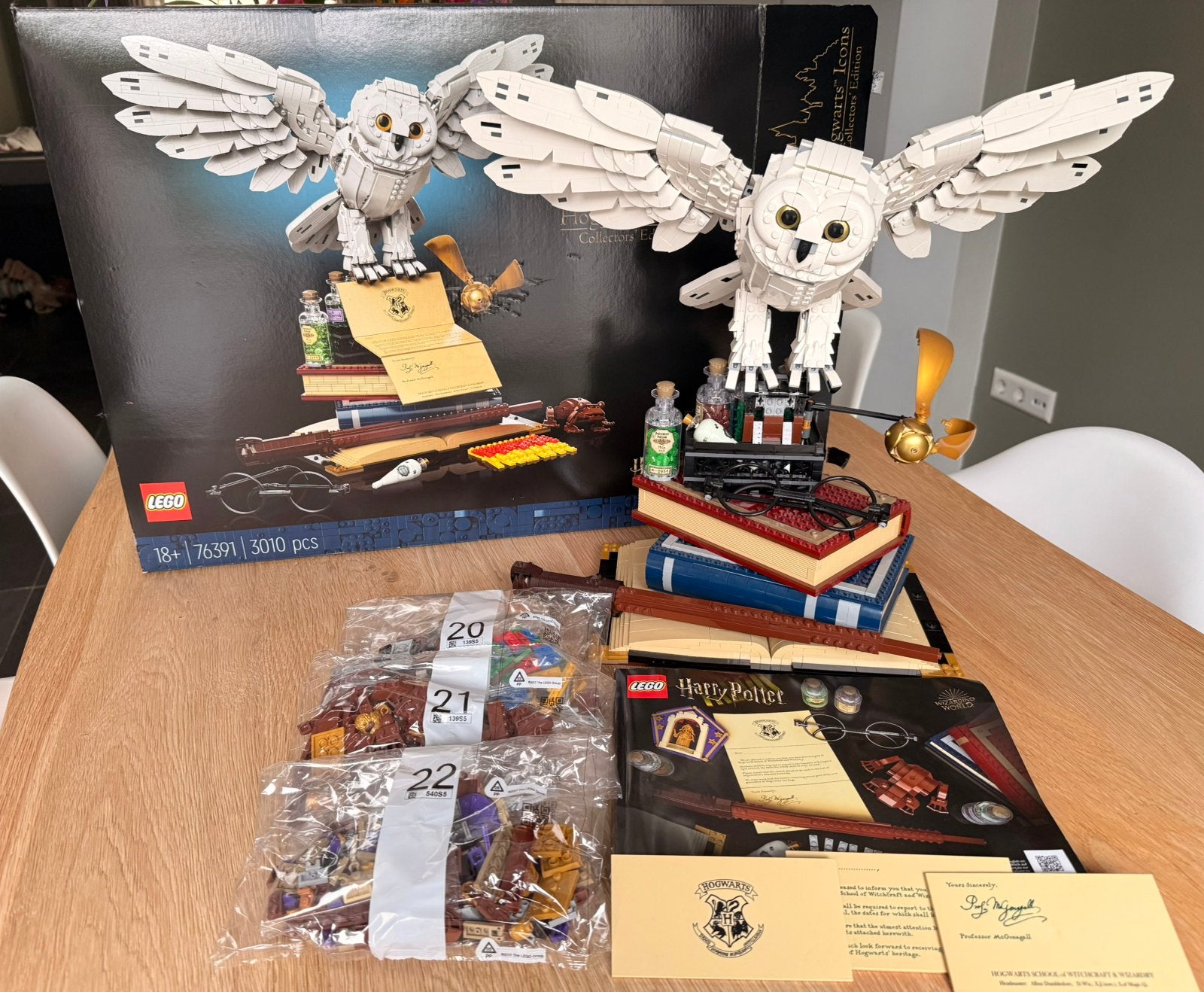 Lego Harry Potter Hedwig 76391, Ophalen, Zo goed als nieuw