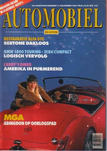 Automobiel 11 1995 : BMW 1802 Touring - Chrysler New Yorker, Ophalen of Verzenden, Gelezen, Algemeen