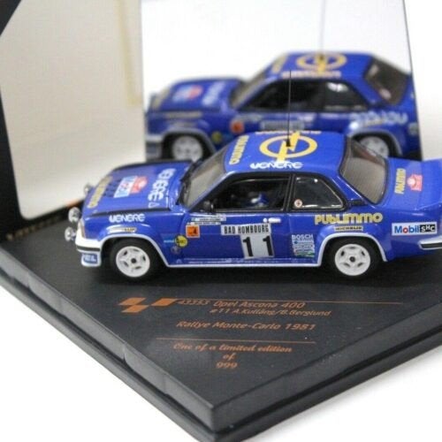 Opel ascona 400 rally monte Carlo1981 limited 999 pieces, Hobby en Vrije tijd, Ophalen of Verzenden, Nieuw, Auto, Overige merken