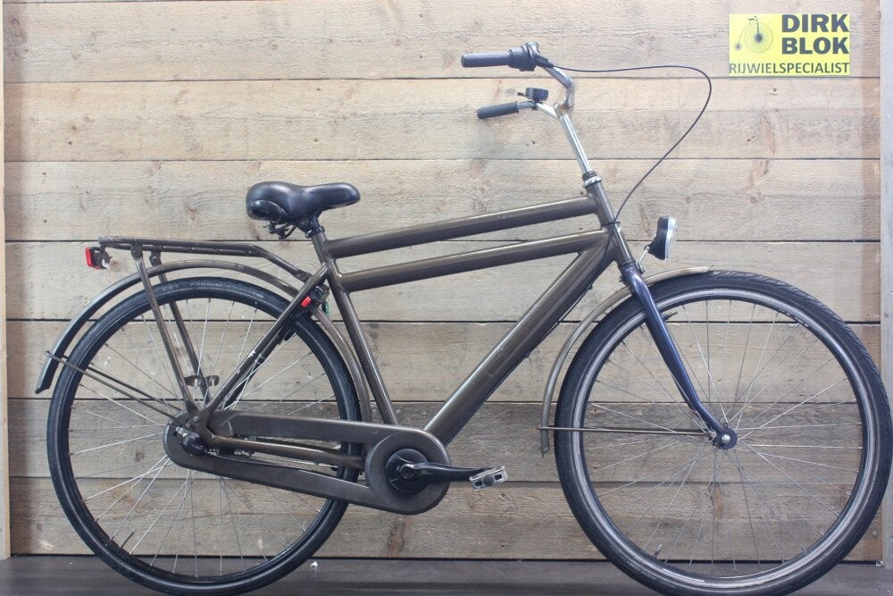 BSP Metropolis transportfiets 3v H57 bruin + 3 mnd garantie, Fietsen en Brommers, Niet ingevuld, Gebruikt, Niet ingevuld, Niet ingevuld