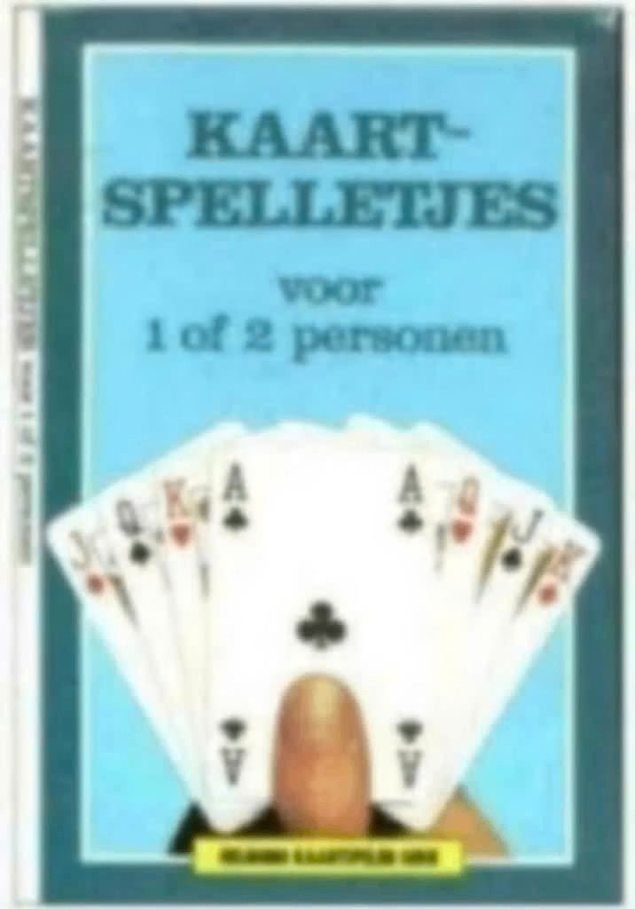 Kaartspelletjes voor 1 of 2 personen, Boeken, Ophalen of Verzenden, Zo goed als nieuw, Overige onderwerpen