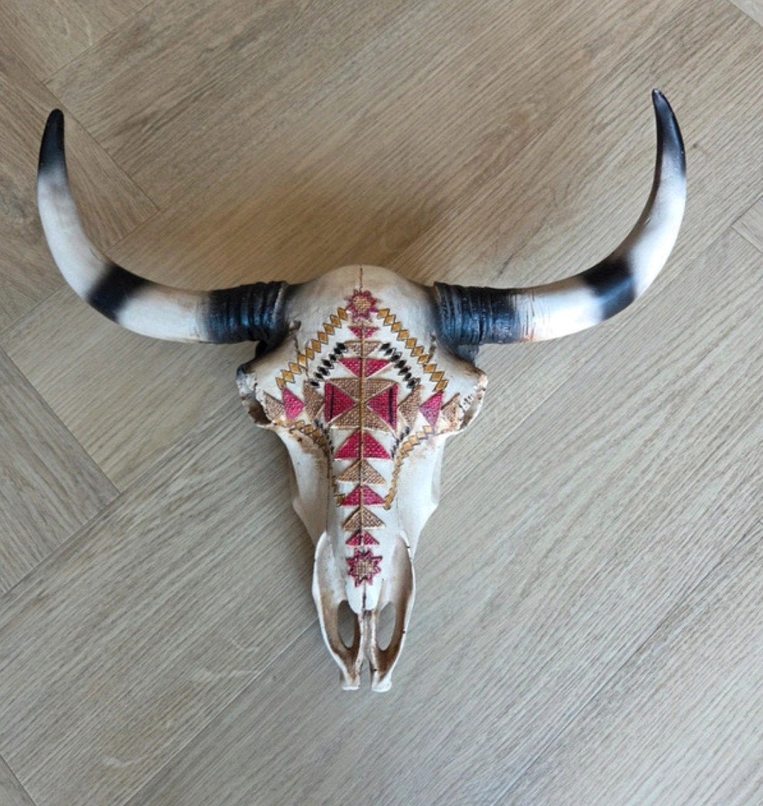 Beeld Buffel - Ibiza stijl, Ophalen of Verzenden, Zo goed als nieuw