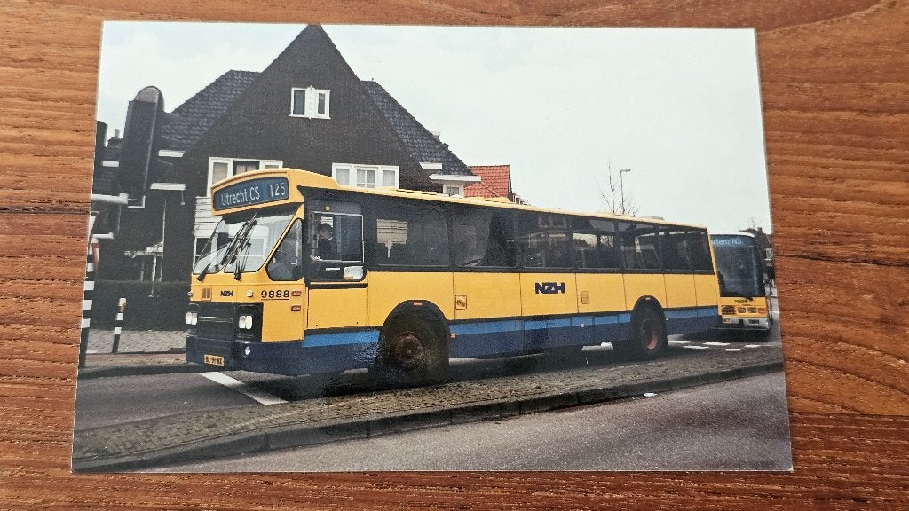 Foto BUS NZH Haarlem 9888, Verzenden, Gebruikt, Bus of Metro, Overige typen