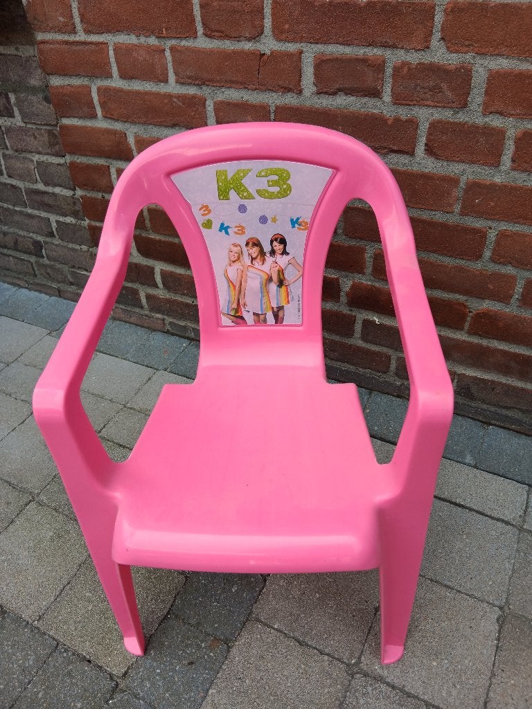 K3 stoeltje, Verzamelen, Ophalen of Verzenden, Zo goed als nieuw, Gebruiksvoorwerp